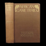 1910 Theodore Roosevelt 1st ed African Game Trails Illustrated HUNTING Sporting