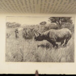 1910 Theodore Roosevelt 1st ed African Game Trails Illustrated HUNTING Sporting