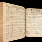 1641 ASTRONOMY 1ed Ephemerides Medicine Mysteries Hippocrates Brahe Kepler RARE