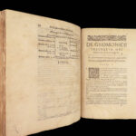 1641 ASTRONOMY 1ed Ephemerides Medicine Mysteries Hippocrates Brahe Kepler RARE