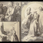 1856 STUNNING Fine Binding Catholic Romain Parishioner | Liturgy Bible Art