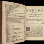 1673 Sandys 1ed State of Religion Protestant Catholic Europae Speculum Sarpi