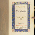 1856 STUNNING Fine Binding Catholic Romain Parishioner | Liturgy Bible Art
