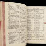 1856 STUNNING Fine Binding Catholic Romain Parishioner | Liturgy Bible Art