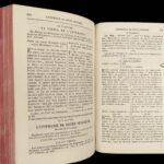 1856 STUNNING Fine Binding Catholic Romain Parishioner | Liturgy Bible Art