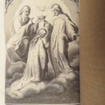 1856 STUNNING Fine Binding Catholic Romain Parishioner | Liturgy Bible Art