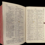 1856 STUNNING Fine Binding Catholic Romain Parishioner | Liturgy Bible Art