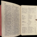 1856 STUNNING Fine Binding Catholic Romain Parishioner | Liturgy Bible Art
