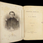 1885 Civil War 1ed Memoirs of Union General Ulysses S. Grant Illustrated MAPS 2v