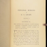 1885 Civil War 1ed Memoirs of Union General Ulysses S. Grant Illustrated MAPS 2v