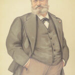 1880 Vanity Fair ART Earl of Nottingham Illustrated COLOR Portraits HUGE