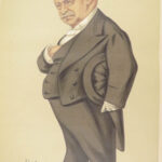 1880 Vanity Fair ART Earl of Nottingham Illustrated COLOR Portraits HUGE