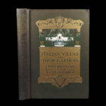 1904 FAMOUS 1ed Italian Villas & Gardens Edith Wharton Maxfield Parrish ART