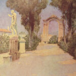 1904 FAMOUS 1ed Italian Villas & Gardens Edith Wharton Maxfield Parrish ART