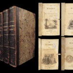 1808 Ben Franklin 1ed Autobiography Essays ELECTRICITY America Philadelphia 4v