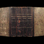1808 Ben Franklin 1ed Autobiography Essays ELECTRICITY America Philadelphia 4v