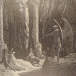 1890 Paradise Lost John Milton GUSTAVE DORÉ Art God Angels & Demons FOLIO