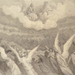 1890 Paradise Lost John Milton GUSTAVE DORÉ Art God Angels & Demons FOLIO