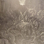1890 Paradise Lost John Milton GUSTAVE DORÉ Art God Angels & Demons FOLIO