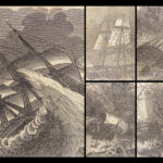 1856 Buccaneers in America Pirates Caribbean Exquemelin Illustrated Shipwrecks