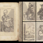 1856 Buccaneers in America Pirates Caribbean Exquemelin Illustrated Shipwrecks