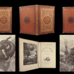 1873 Jules Verne 1ed Around the World in 80 Days Adventure Voyages French Hetzel