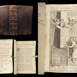 1711 Greek BIBLE New Testament Cartesian Etienne Courcelles Novum Testamentum