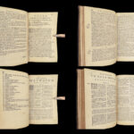 1711 Greek BIBLE New Testament Cartesian Etienne Courcelles Novum Testamentum
