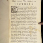 1711 Greek BIBLE New Testament Cartesian Etienne Courcelles Novum Testamentum