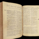 1711 Greek BIBLE New Testament Cartesian Etienne Courcelles Novum Testamentum