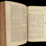 1711 Greek BIBLE New Testament Cartesian Etienne Courcelles Novum Testamentum