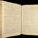 1785 ENORMOUS Holy BIBLE Newcastle ART Commentary Swiss Protestant Osterwald
