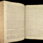 1785 ENORMOUS Holy BIBLE Newcastle ART Commentary Swiss Protestant Osterwald