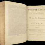 1785 ENORMOUS Holy BIBLE Newcastle ART Commentary Swiss Protestant Osterwald