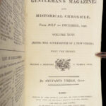 1826 NEGRO SLAVERY in America Parry Northwest Passage 1ed Gentlemans Mag 2v