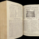 1826 NEGRO SLAVERY in America Parry Northwest Passage 1ed Gentlemans Mag 2v