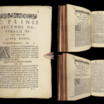 1561 PLINY Elder 1ed Natural History Astronomy Magic Alchemy Miracles Gemology 3v