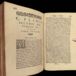 1561 PLINY Elder 1ed Natural History Astronomy Magic Alchemy Miracles Gemology 3v