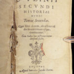 1561 PLINY Elder 1ed Natural History Astronomy Magic Alchemy Miracles Gemology 3v