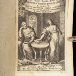 1656 Boethius Consolation of Philosophy Medieval Latin CLASSIC Renatus Vallinus