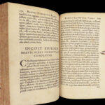 1656 Boethius Consolation of Philosophy Medieval Latin CLASSIC Renatus Vallinus