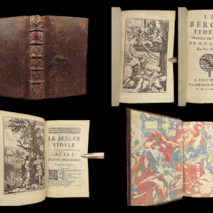 1689 Pastor Fido Guarini Italian Pastoral Arcadia Faithful Shepherd Illustrated