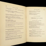 1896 Walt Whitman Leaves of Grass American Poetry SEXUALITY Deathbed edition