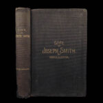 1888 Life of Joseph Smith 1ed Prophet LDS Mormon Church Brigham Young Salt Lake