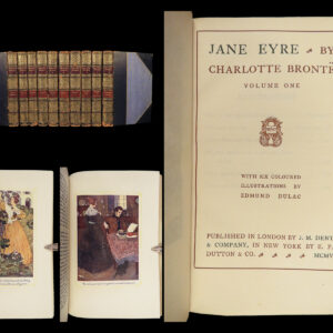 1905 BRONTE Novels Jane Eyre Wuthering Heights Shirley Feminism Villette 10v