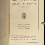 1905 BRONTE Novels Jane Eyre Wuthering Heights Shirley Feminism Villette 10v