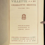 1905 BRONTE Novels Jane Eyre Wuthering Heights Shirley Feminism Villette 10v