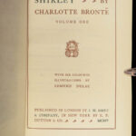 1905 BRONTE Novels Jane Eyre Wuthering Heights Shirley Feminism Villette 10v