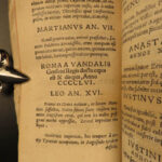 1553 Sabinus Catalog of Roman & German Emperors ROME Charlemagne Augustus Caesar