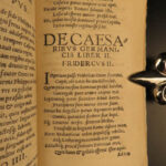 1553 Sabinus Catalog of Roman & German Emperors ROME Charlemagne Augustus Caesar